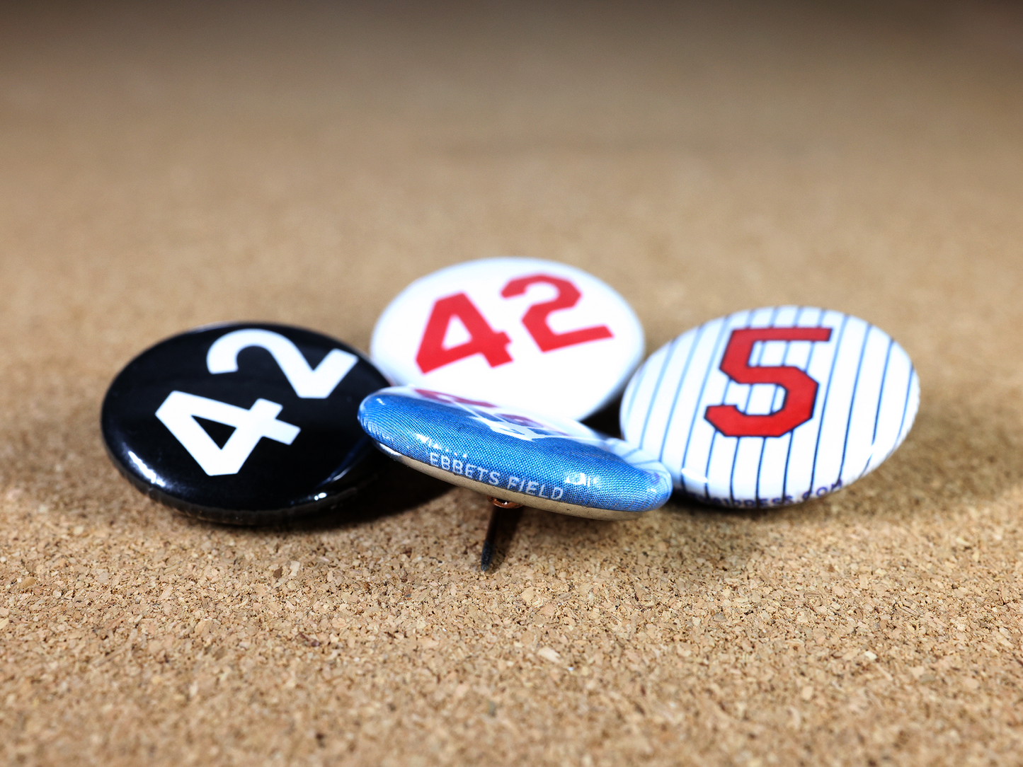 Jackie Robinson Pin-Back Set