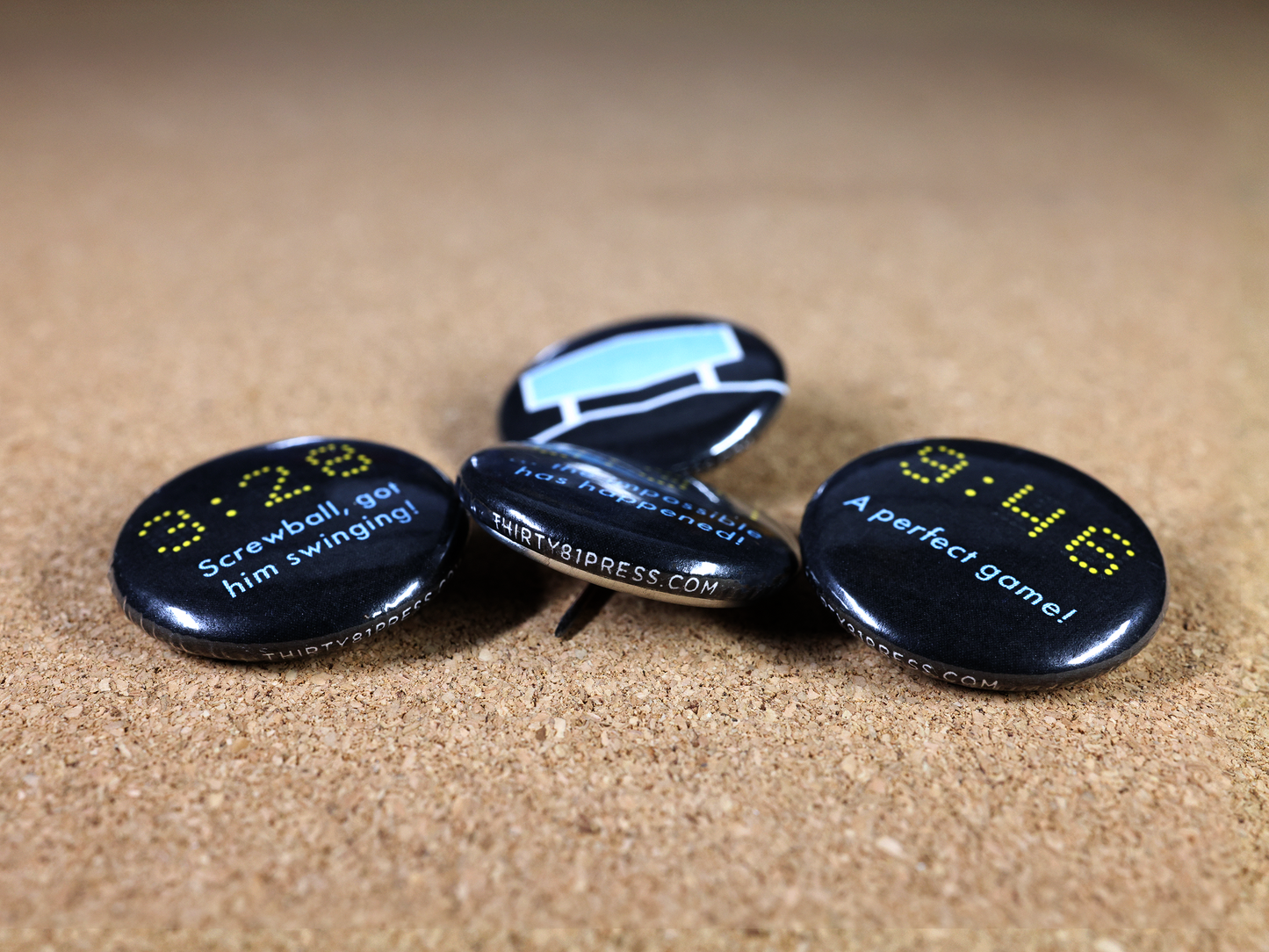 Dodger Stadium Moments Pin-Back Set