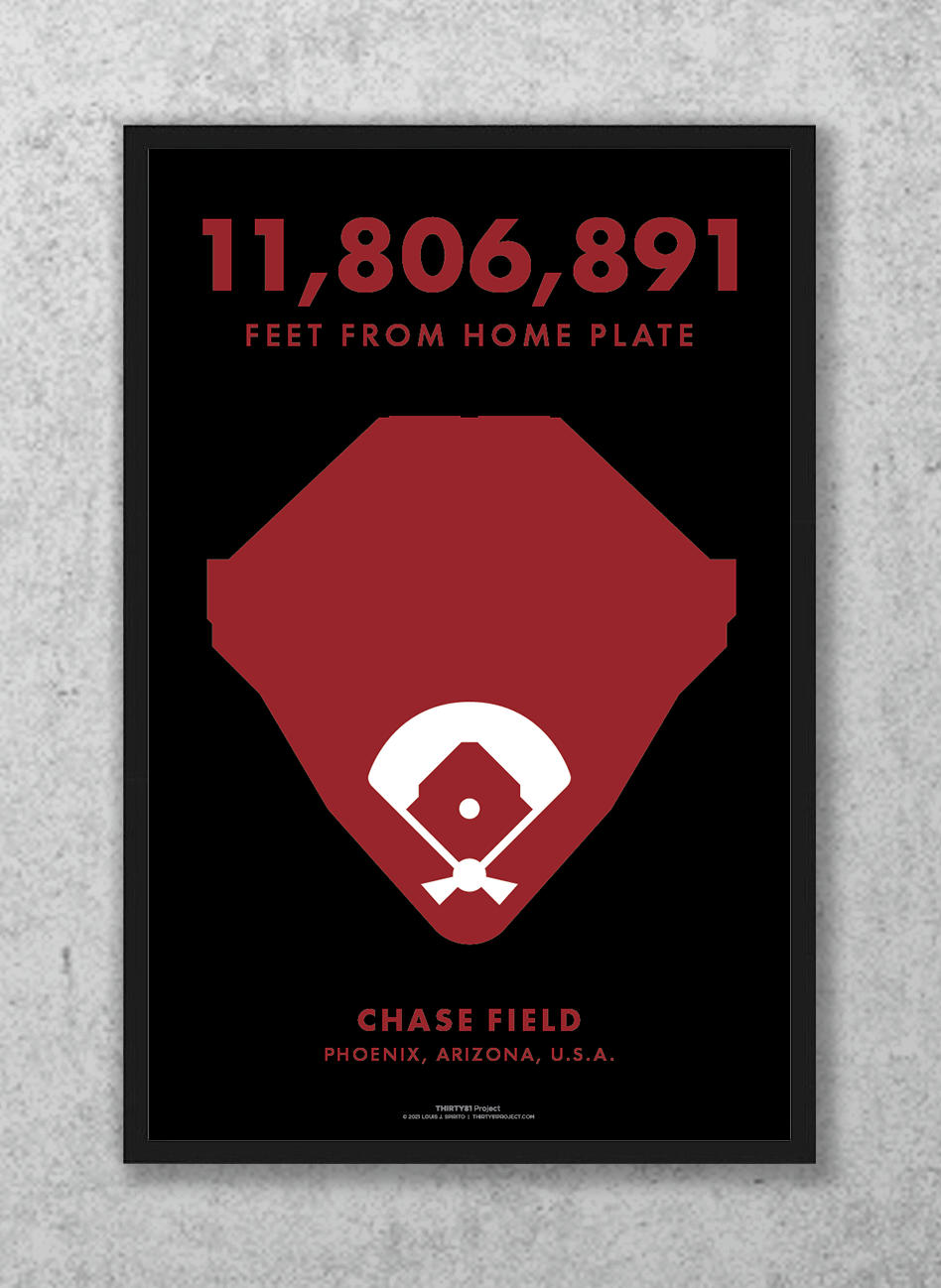 Chase Field Custom Print