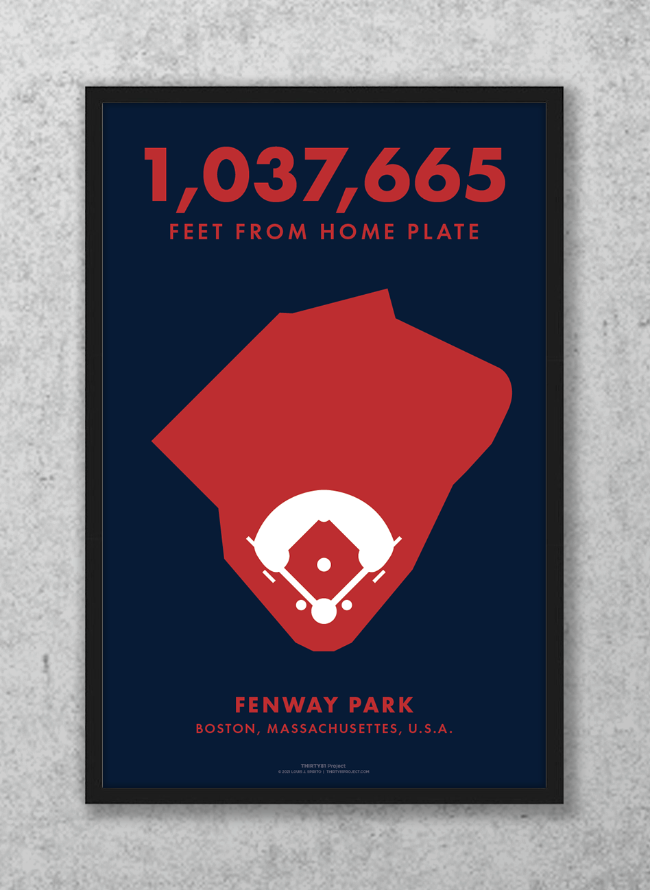 Fenway Park Custom Print