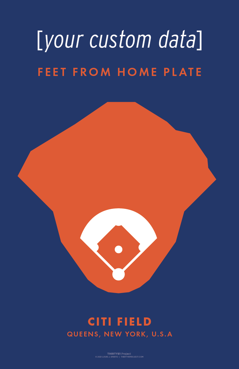 Citi Field Custom Print