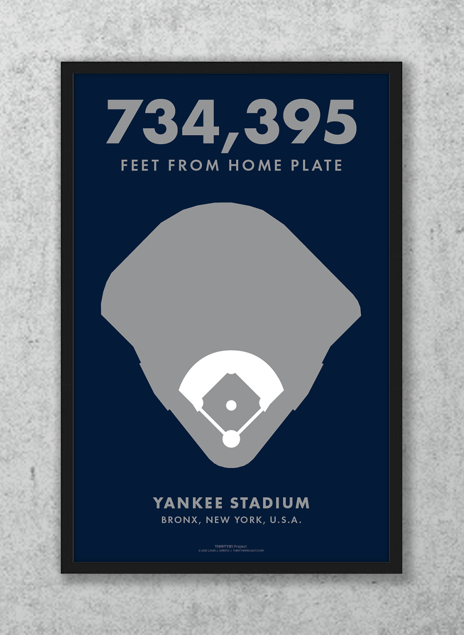 Yankee Stadium Custom Print