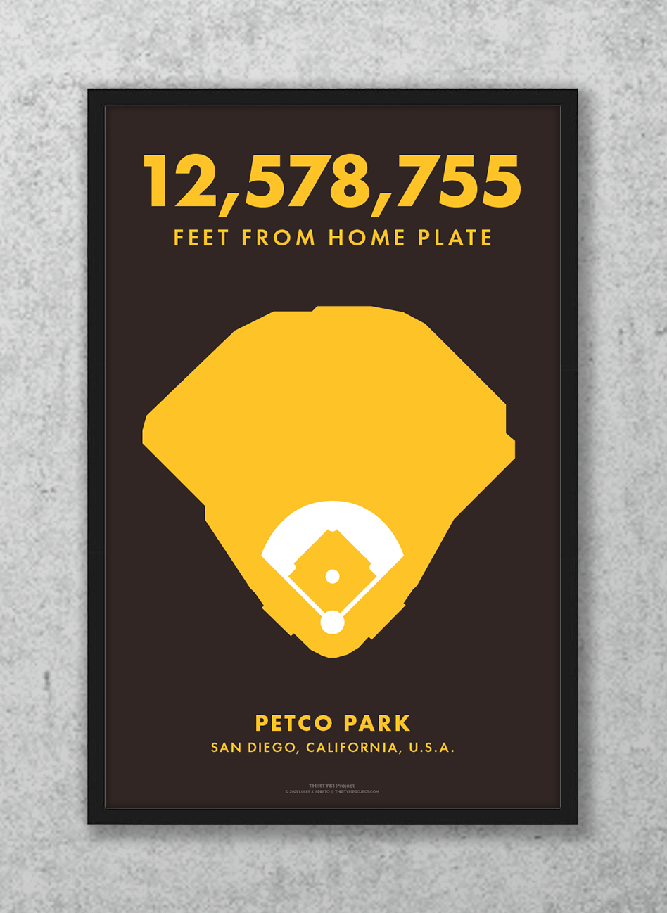 Petco Park Custom Print