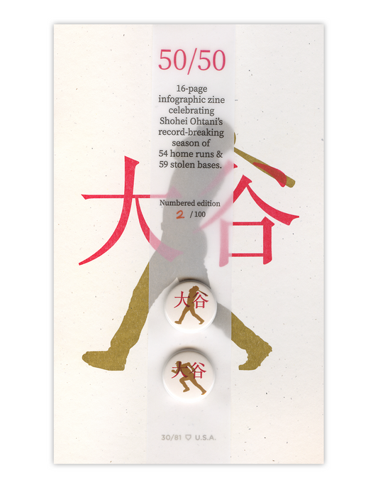 Shohei Ohtani 50-50 Zine