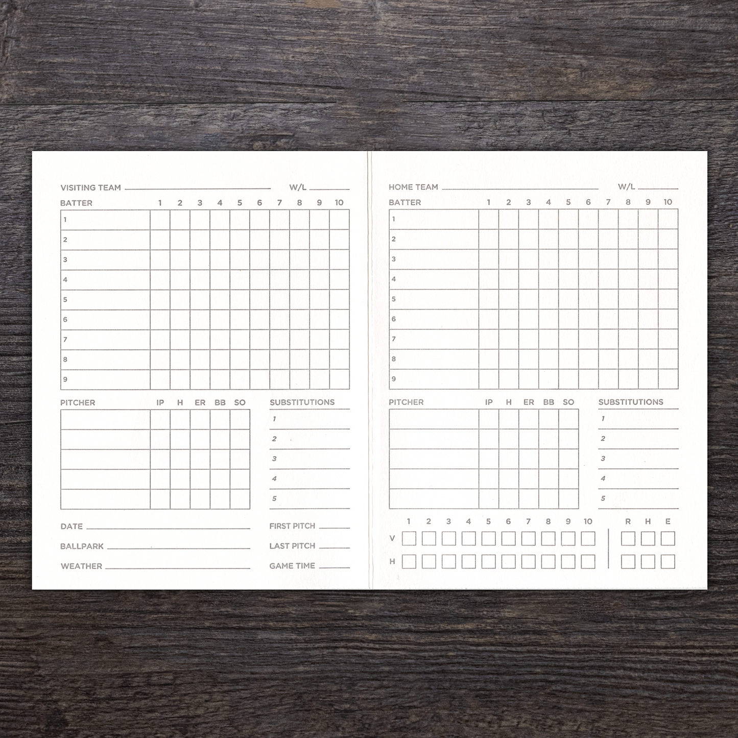 Pocket Scorecards