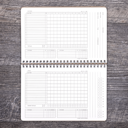 3rd Ed. Baseball Travel Scorebook