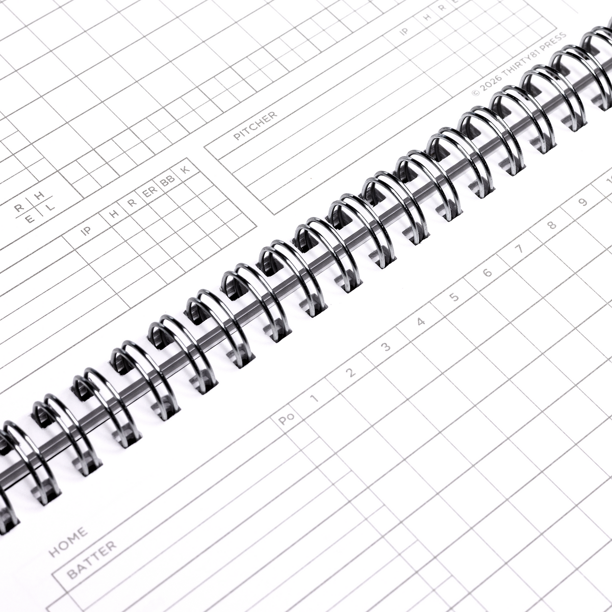 3rd Ed. Baseball Travel Scorebook
