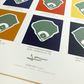 2021 Ballparks of Triple-A 18x24 Signed Edition