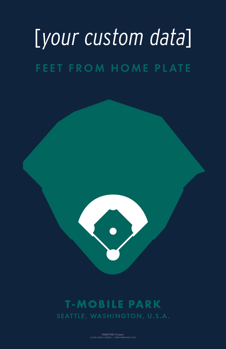 T-Mobile Park Custom Print