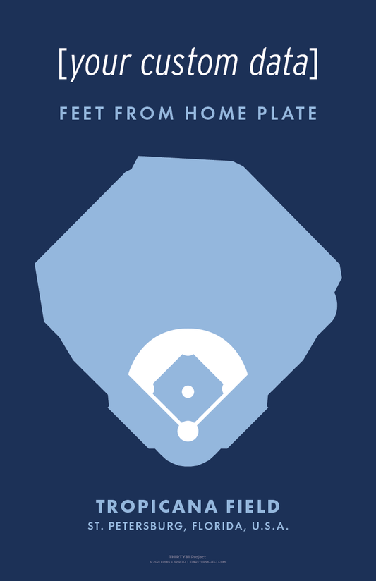 Tropicana Field Custom Print