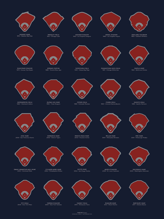 Fields of Baseball 18x24 (2018)